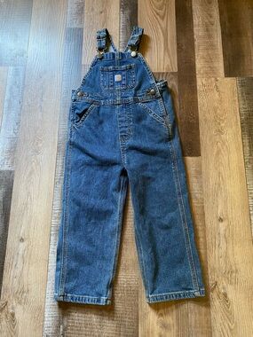 Carhartt Kids Denim Jeans - Blue with Gold Stitching